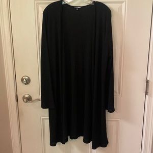 Like New Fashion Nova Open Front Lightweight Sweater, 1X, 69% Polyester, 29%rayn